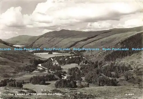 D152331 Ullapool. Das Tal des Besens. J. B. Weiß. RP