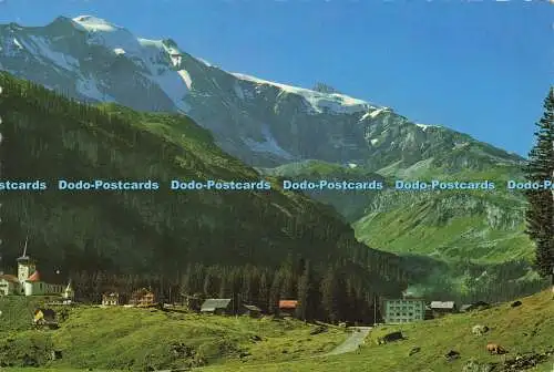 D152447 Urnerboden Gegen Klausenpass und Claridenstock. A. Kiener