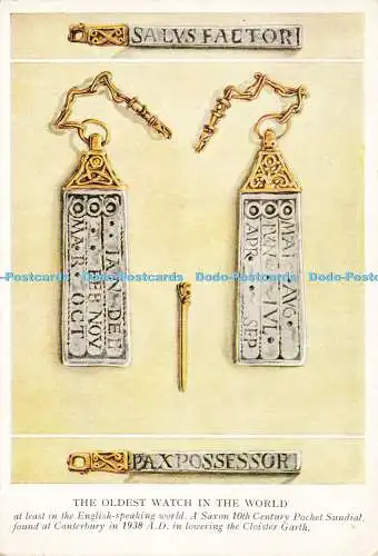 D154831 Die älteste Uhr der Welt. Nowell Edwards