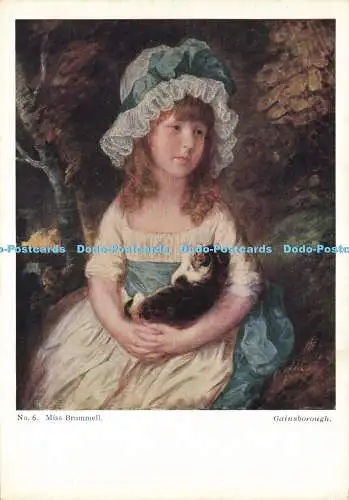 D154893 Miss Brummell. Gainsborough. Nr. 6. Das Iveagh-Nachlass. Geo. Pulman