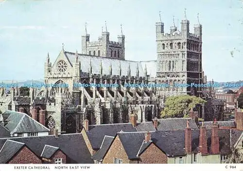 D152672 Kathedrale von Exeter. Nordostansicht. Richter. C. 964