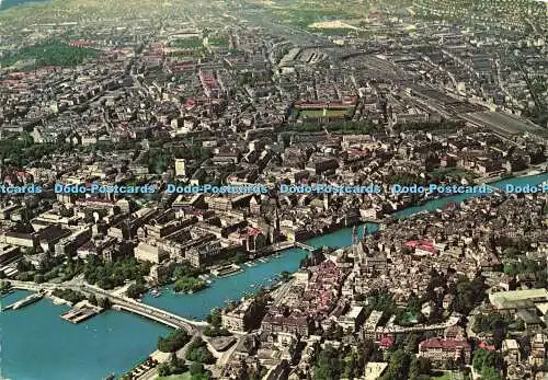 D152738 Zürich. Air View. Krüger
