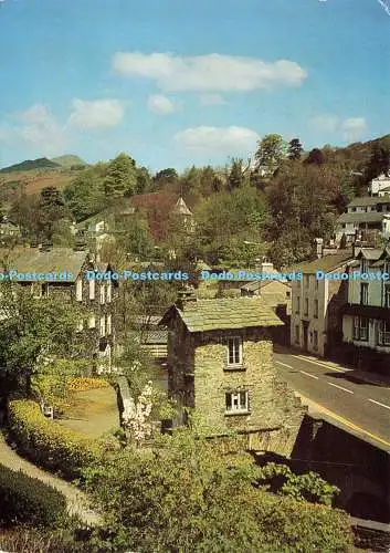 D155150 The Bridge House Over Stock Ghyll. Ambleside im Herbst. Larkfield Printi