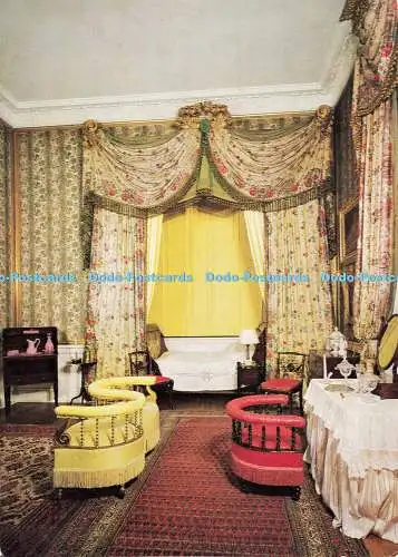 D153124 Chatsworth. Schlafzimmer mit Alkoven. English Life Publications
