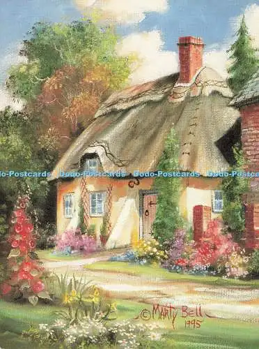 D155492 Burton Cottage. Marty Bell. Fine Art