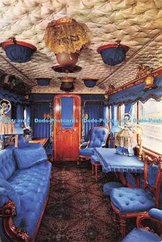 D153170 Royal Saloon. London und North Western Railway. Gebaut für die Verwendung von Que