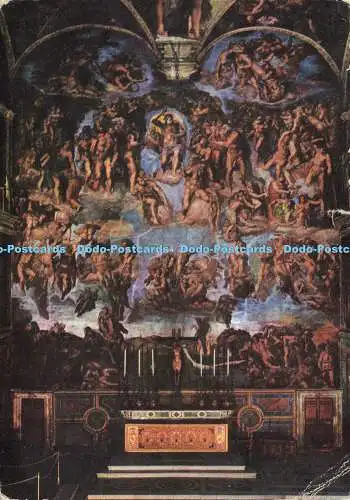 D153213 Vaticano. Cappella Sistina. Das Jüngste Gericht. Michelangelo. Monumenti