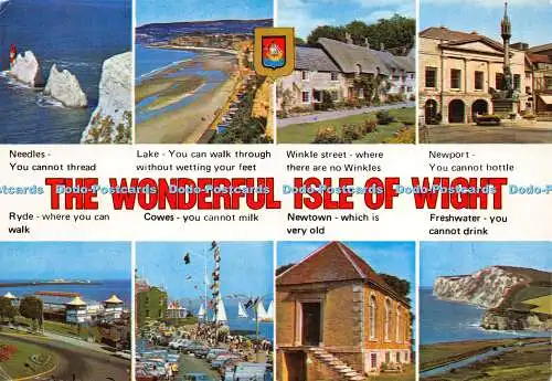 D018658 Die wunderbare Isle of Wight. W. J. Nigh. 1993. Multi View