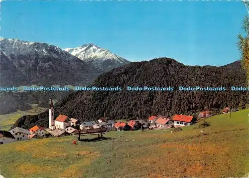 D013929 Reith 1130m bei Seefeld in Tirol gegen den Hocheder 2797m. 1973