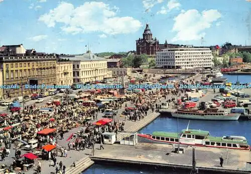 D016049 Helsinki Helsingfors. Marktplatz. Grako. 1972