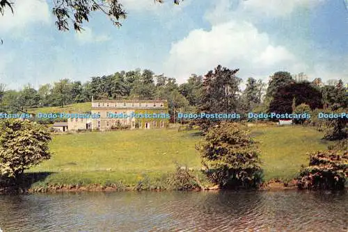 D013969 Waddow Hall and the River Ribble. Clitheroe. J. Arthur Dixon