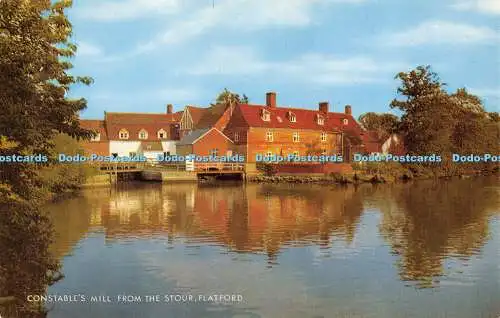 D014013 Constables Mill aus dem Stour. Flatford. Lachs