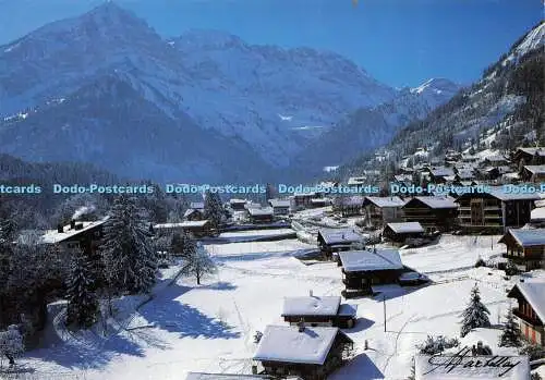 D018997 Champery la Dent de Barme et les Dents Blanches. Darbellay. 1996