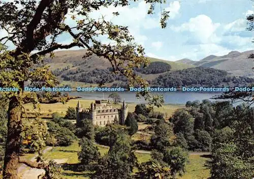 D020842 Inveraray Castle und Loch Fyne. Argyll. Dixon