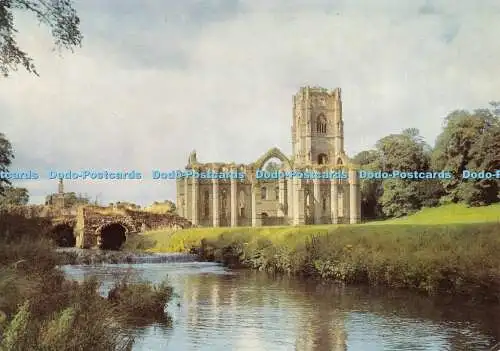 D014052 Brunnenabtei. North Yorkshire. Blick von Osten. Krone