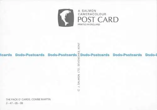 D016165 Das Kartenpaket. Combe Martin. Lachs