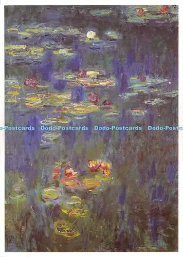 D020884 Claude Monet. Les Nympheas Orangerie. Paris. Lauros Giraudon Art Library