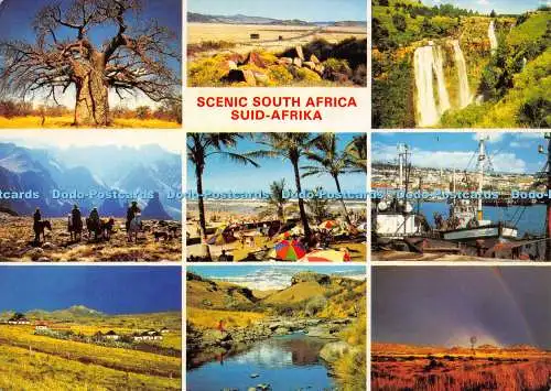 D019173 Landschaftliches Südafrika. Kunstverlag. Ein Land der Kontraste. Multi View