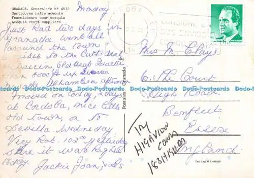 D016337 Granada. Acequia Court Lieferanten