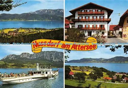 D016343 Nußdorf am Attersee. Mehrfachansicht. Risch Lau