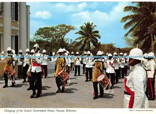 D014261 Wachablösung. Regierungshaus. Nassau. Bahamas. John Hinde