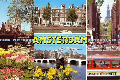 D016435 Amsterdam. Mehrfachansicht. 1989