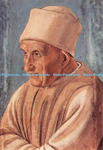 D021175 Firenze. Galleria degli Uffizi. Filippino Lippi. Porträt eines alten Mannes.