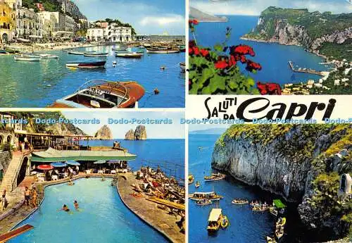 D014534 Saluti da Capri. Mehrfachansicht. 1968