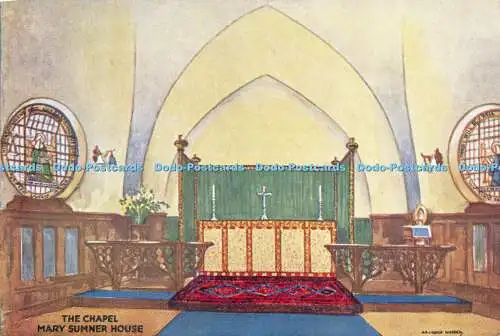 D019586 The Chapel Mary Sumner House. Cardcraft Publishing Service. Cardcraft Se
