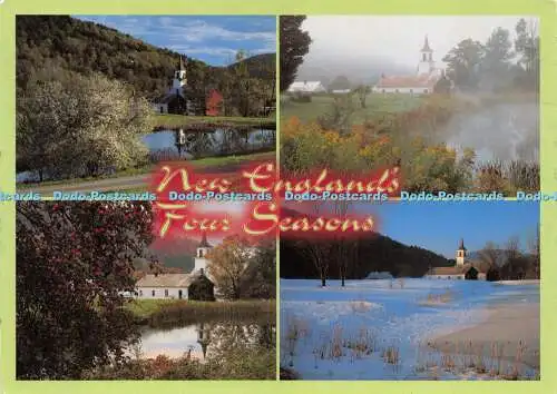 D021376 New Englands Four Seasons. New England Scenics. Maine Szene. 1998. Multi