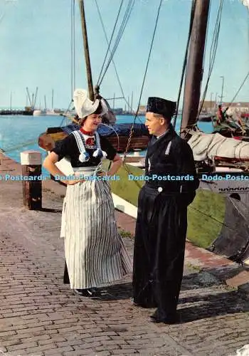D021383 Volendam. Holland. Krüger. 1971. Gebr. Spanjersberg