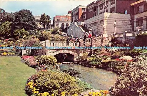 D019623 Bournemouth Pavillon und Gärten. Plastichrom. J. Hammersley. 1967
