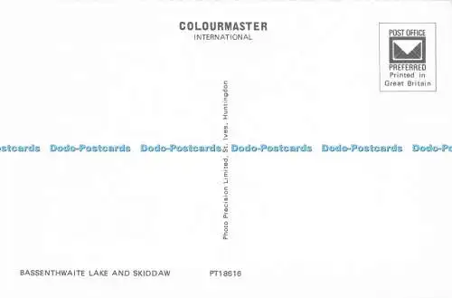 D019635 Bassenthwaite Lake and Skiddaw. Präzision. Colourmaster International