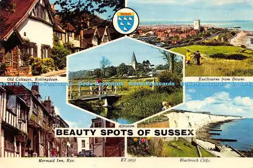 D019642 Beauty Spots of Sussex. Elgate. 1977. Multi View