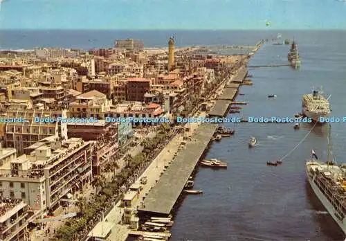 D014646 Port Said. General Vue of Port Said and Its Harbor