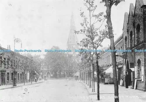 D016757 Manchester Road. London E14 Blick zur Christuskirche