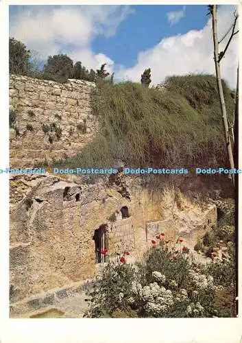 D021498 Jerusalem. Eingang zum Gartengrab. Melikian Trading Agency