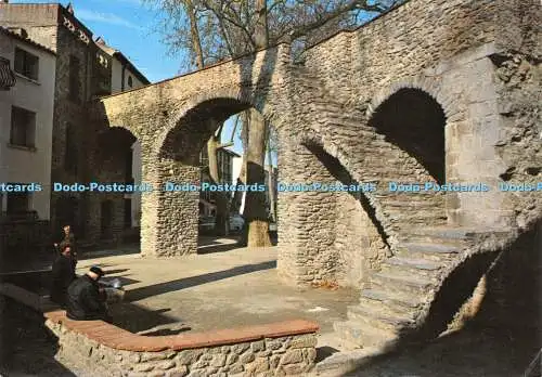 D014706 Lumiere et Couleurs du Vallespir. Ceret Ville d Art. Les Arcades.. Ancie