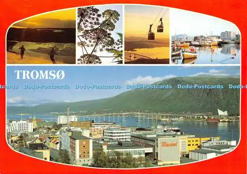 D014715 Tromsø. Norwegen. Mehrfachansicht. Stokmo