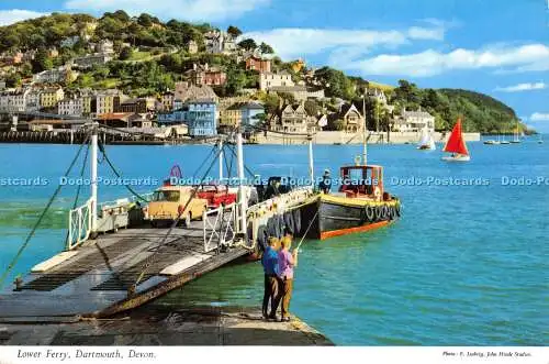 D019762 Lower Ferry. Dartmouth. Devon. E. Ludwig. Hinde