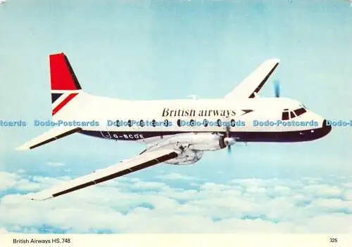 D016840 British Airways HS. 748. Charles Skilton. Nr 325