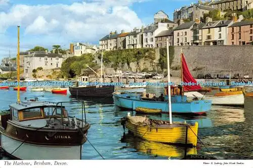 D019783 Der Hafen. Brixham. Devon. E. Ludwig. Hinde. 1967