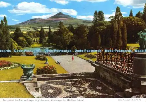 D016848 Powerscourt Gardens und Zuckerhut. Enniskerry. Co. Wicklow. Ir