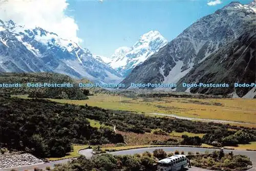 D021578 Blick von der Aussichtslounge. Eremitage. Mt. kochen. Neuseeland. Fotocent