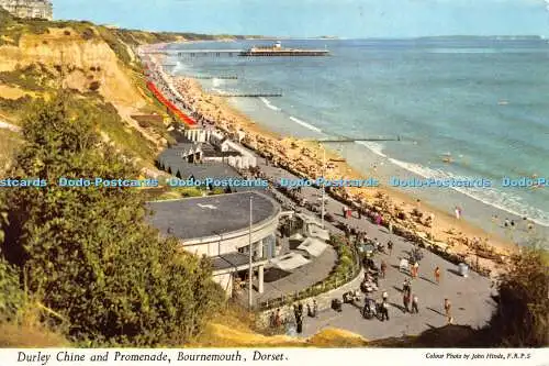 D019804 Durley Chine und Promenade. Bournemouth. Dorset. Hinde. J. Perkins