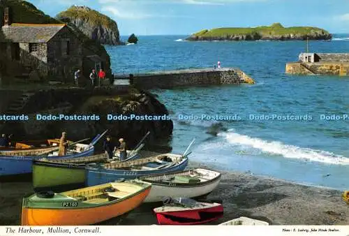 D019855 Der Hafen. Pfosten. Cornwall. E. Ludwig. Hinde. 1970