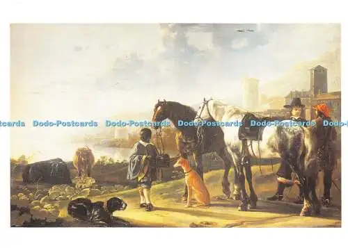 D021648 The Negro Page. Aelbert Cuyp. H. M. Queen Elizabeth II. The Royal Collec