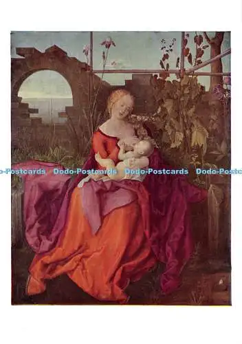 D021656 National Gallery. Dürer. zugeschrieben. Karten-Nr. 1162. Die Madonna der