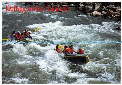 D016931 Rafting im South Canyon des Colorado River unterhalb von Glenwood Springs