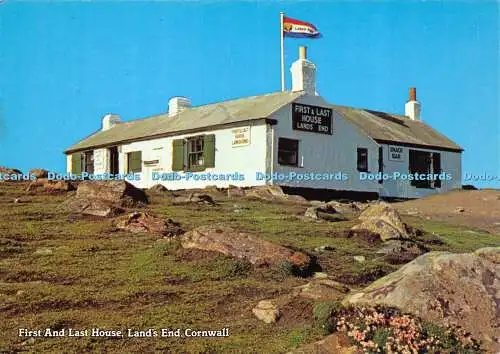 D016941 Erstes und letztes Haus. Lands End. Cornwall. Murray King
